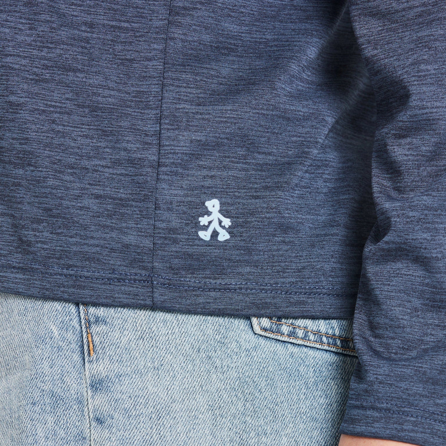 Life is Good LS W Sun Crusher Sun & Water Tee DARKEST BLUE