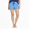 Life is Good W Snuggle Up Sleep Short Inkbrush Dog CORNFLOWER BLUE