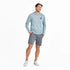 Life is Good M LS Hooded Sun Clean Fish More SMOKE BLUE