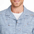 Life is Good M SS Camp Shirt Water Sports SMOKE BLUE