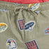 Life Is Good M Classic Sleep Pant Sticker Collage MOSS GREEN