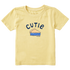Life is Good Toddler SS Crusher Tee Cutie Pie SANDY YELLOW