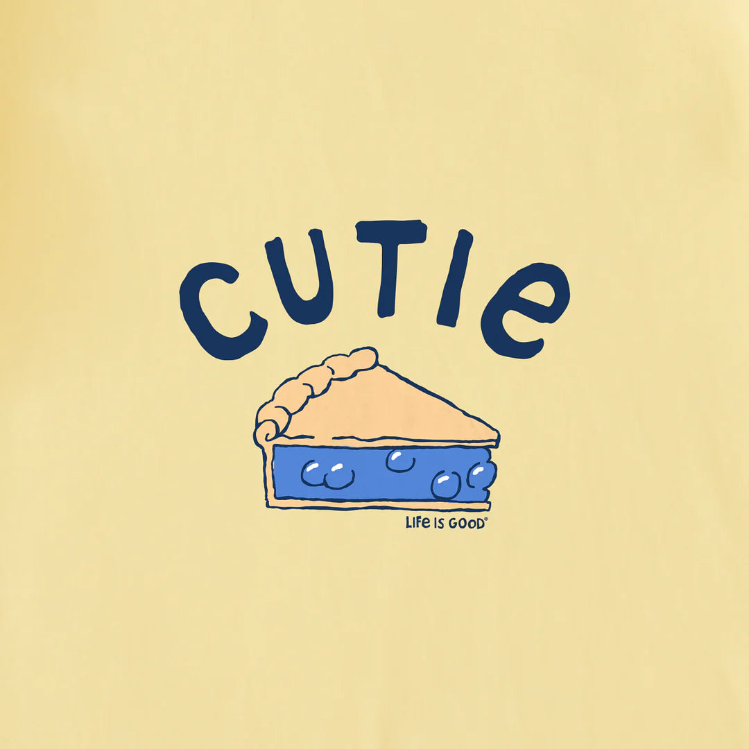 Life is Good Toddler SS Crusher Tee Cutie Pie SANDY YELLOW