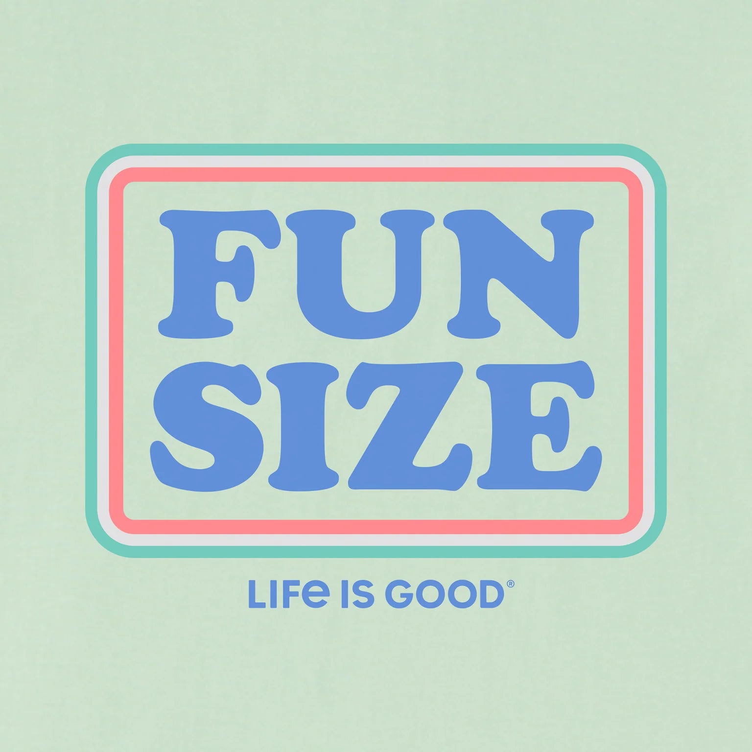 Life is Good Baby Crusher Fun Size Bodysuit SAGE GREEN