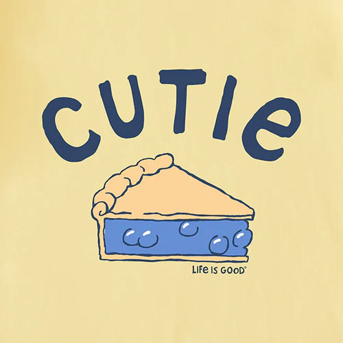 Life is Good Baby Crusher Cutie Pie Bodysuit SANDY YELLOW