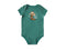 Life is Good Baby Crusher Not First Rodeo Bodysuit SPRUCE GREEN