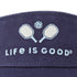 Life is Good Updated Visor Pickleball DARKEST BLUE