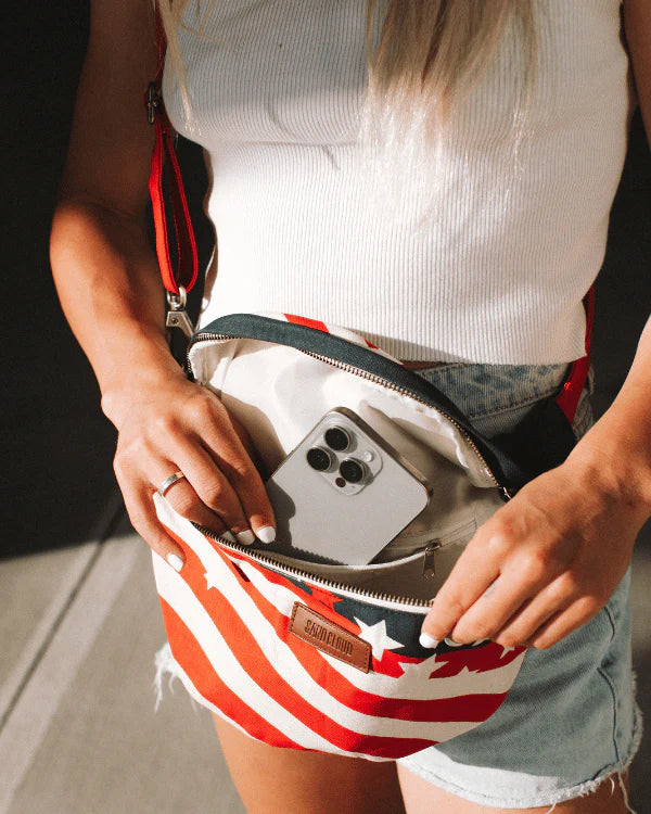 Sand Cloud American Bum Bag BLUE