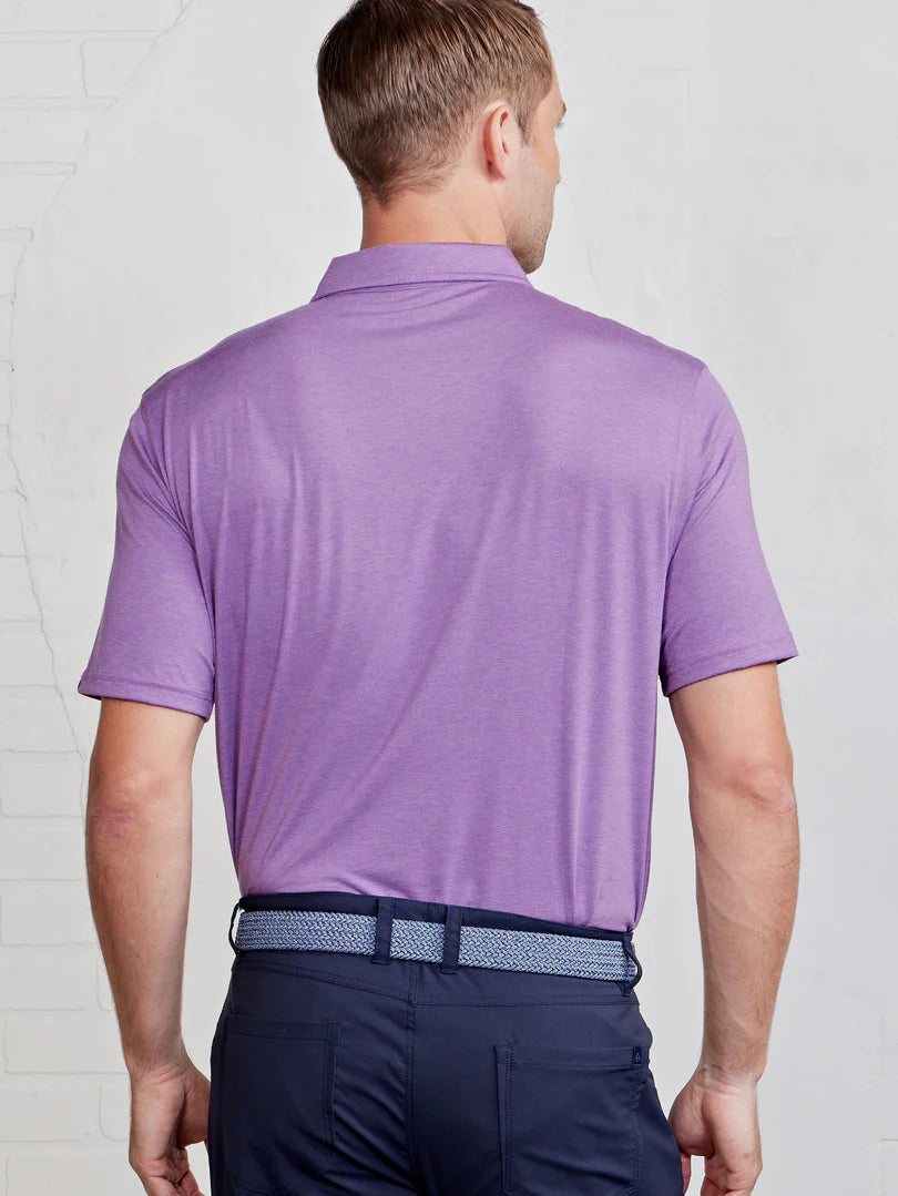 Tasc M Cloud Polo PARADISE HEATHER