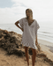 Sand Cloud Cover Up Checkster WARM TAUPE