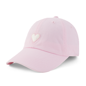 Life is Good Chill Cap Heart SEASHELL PINK