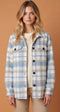 North River W McCrea Shacket FADED DENIM