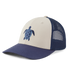 Life is Good Clean Turtle Trucker Hat BONE