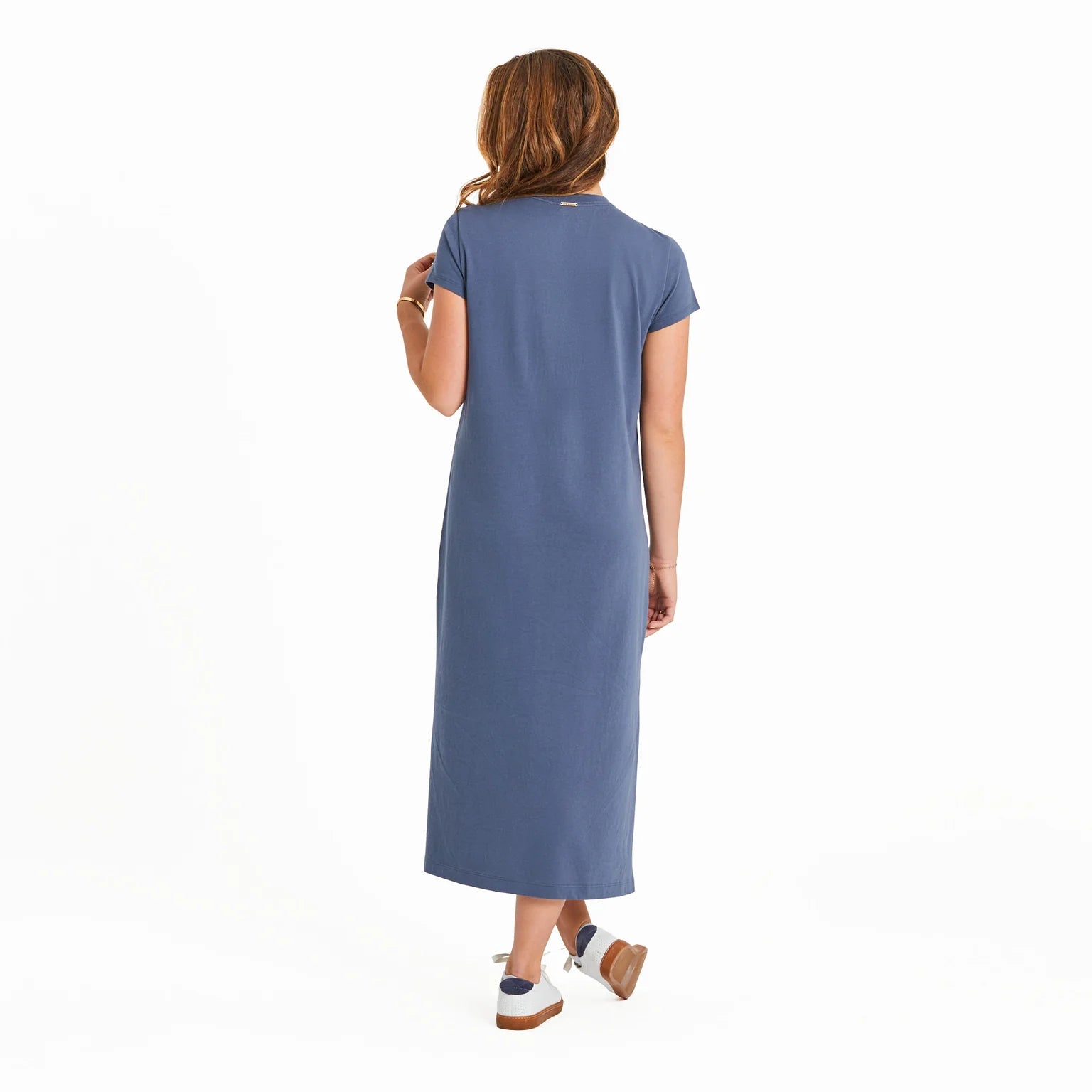 Life is Good W SS Crusher Dress DARKEST BLUE