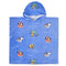 Life is Good Kids Terry Cloth Poncho Pool Party CORNFLOWER BLUE