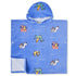 Life is Good Kids Terry Cloth Poncho Pool Party CORNFLOWER BLUE