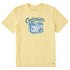 Life is Good M SS Crusher Optimism is Cooler SANDY YELLOW