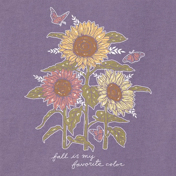 Life is Good W SS Crusher Fall is My Favorite DUSK PURPLE
