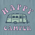 Life is Good W LS Crusher Happy Camper Tee SMOKY BLUE
