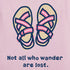 Life Is Good W Crusher Vee Sporty Sandals SEASHELL PINK