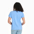 Life Is Good W Crusher Lite School of Tropical Fish Tee CORNFLOWER BLUE