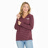 Life is Good W Hooded Crusher Dog Walking DEEP BURGUNDY