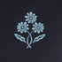 Life is Good W Good Vibes Fleece Hoodie Daisy Trio BLACK