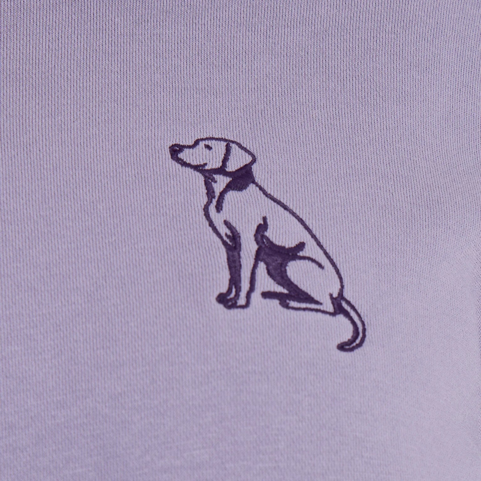 Life is Good W Good Vibes Simple Dog Fleece Hoodie DUSK PURPLE