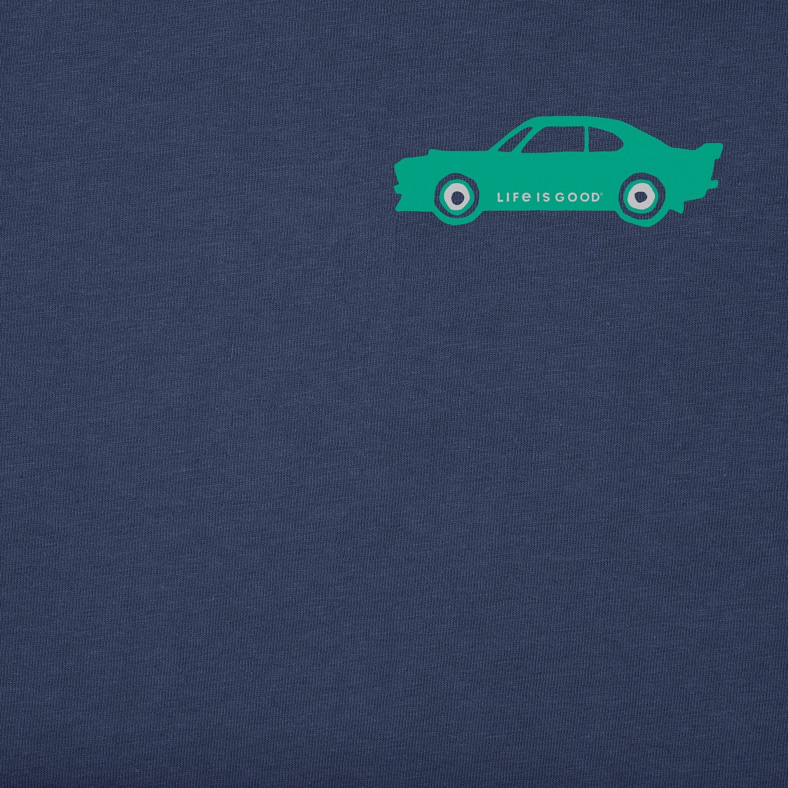 Life is Good Kids SS Crusher Let's Go Vehicles Tee DARKEST BLUE