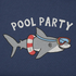 Life is Good Toddler SS Crusher Pool Party Tee DARKEST BLUE