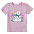 Life is Good Toddler SS Crusher Wild Child Flowers VIOLET PURPLE