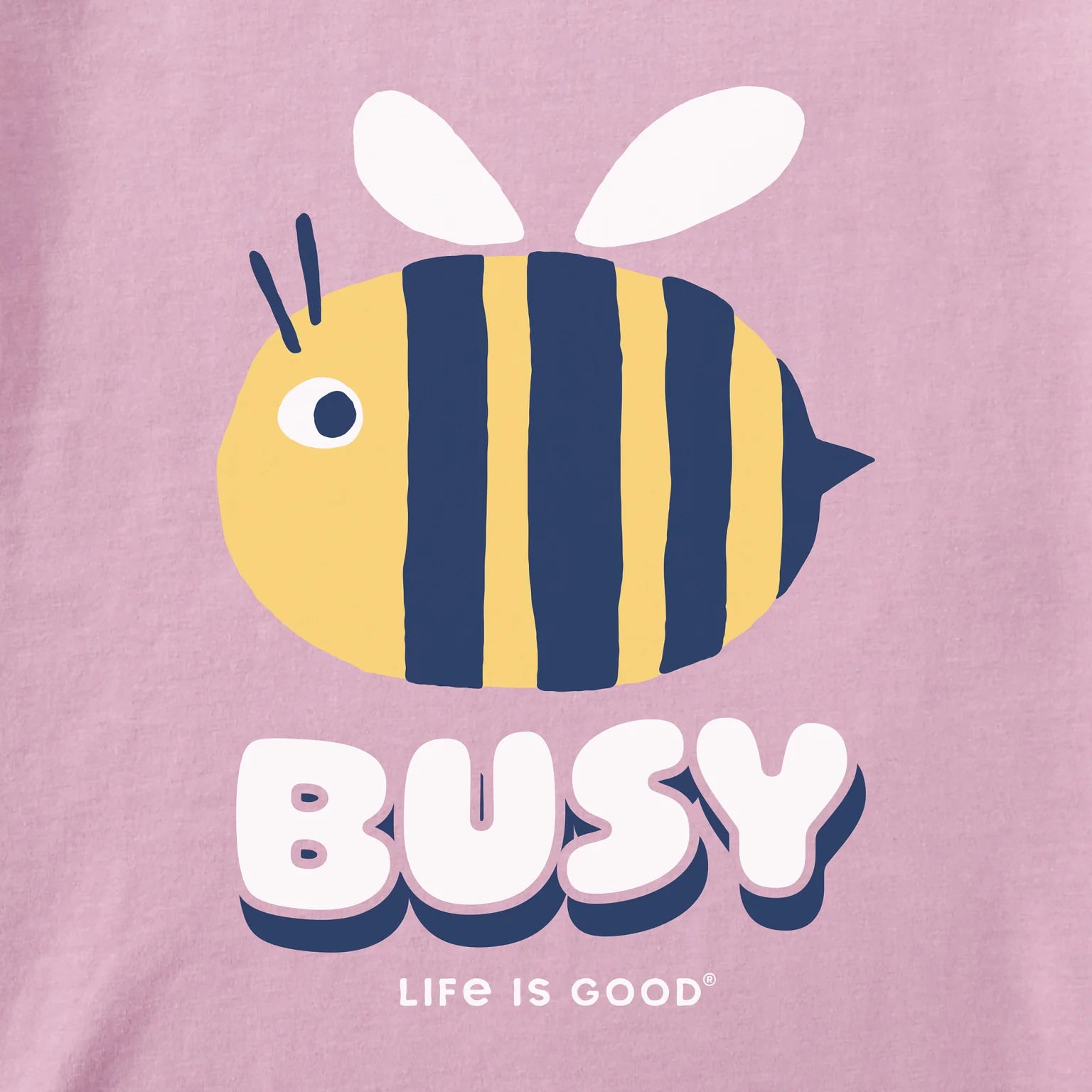 Life is Good Baby Bodysuit LIG Busy Bee VIOLET PURPLE