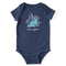 Life is Good Baby Bodysuit LIG Cool Shark DARKEST BLUE