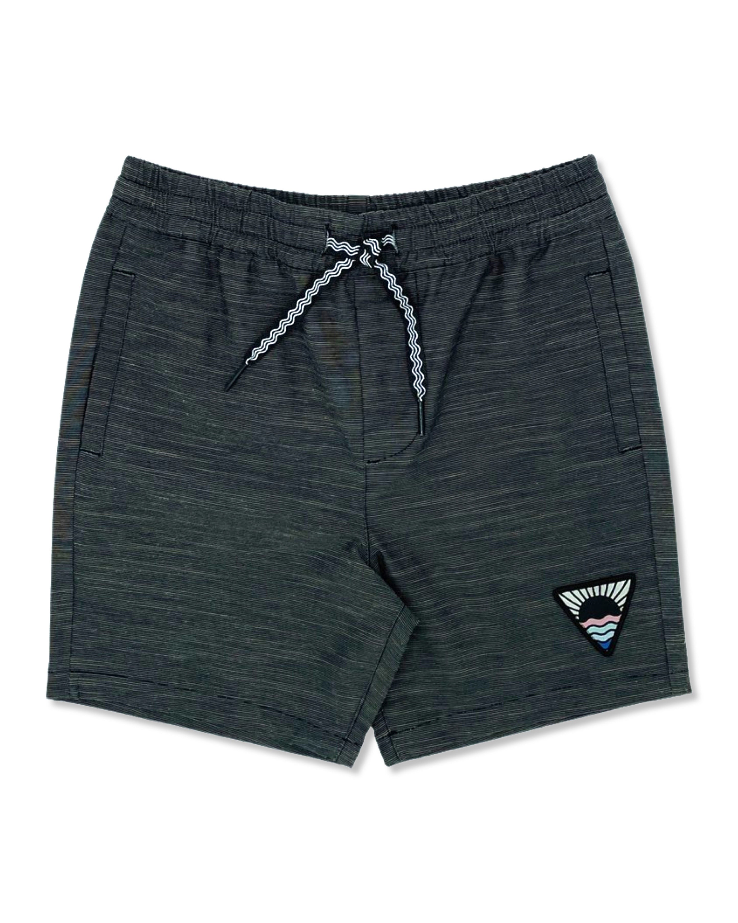 Feather 4 Arrow Kid's Seafarer Hybrid Walk Short BLACK