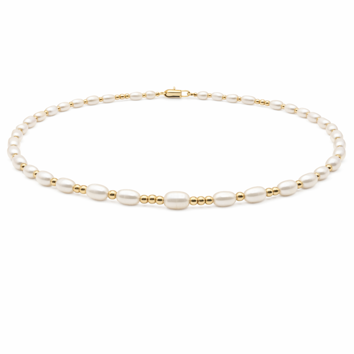 Erin Gray 2mm Dainty Pearl Necklace