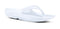 OOFOS W OOlala Thong Sandal WHITE