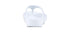 OOFOS W OOlala Thong Sandal WHITE