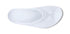 OOFOS W OOlala Thong Sandal WHITE