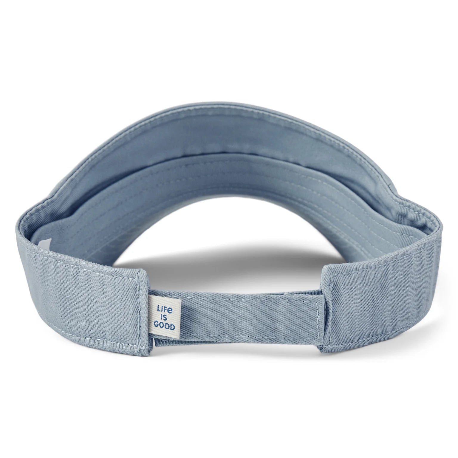 Life is Good Updated Visor Crafty GREY BLUE