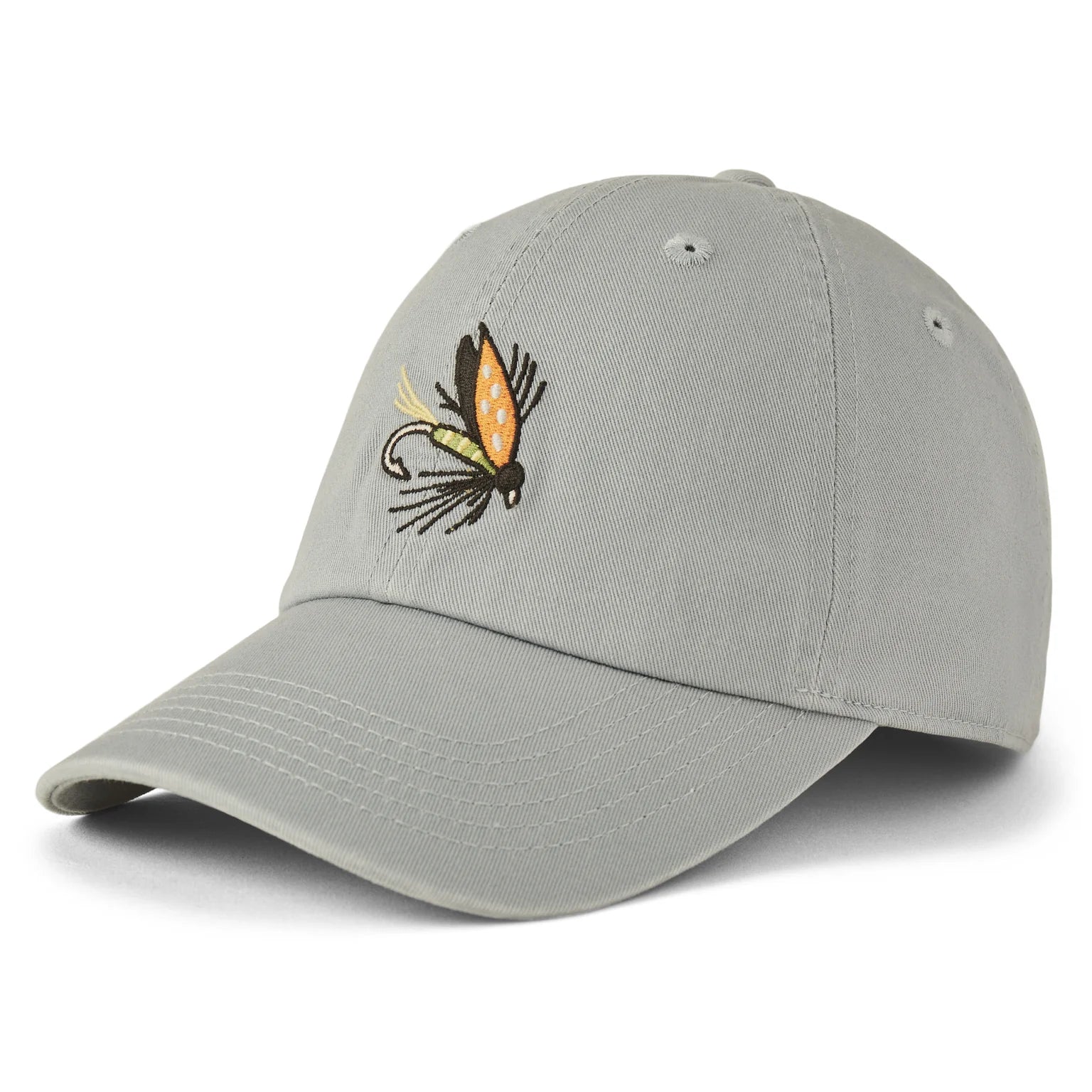 Life is Good Chill Cap Tie One On GREY BLUE