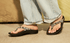 OOFOS W OOlala Limited Thong Sandal LEOPARD