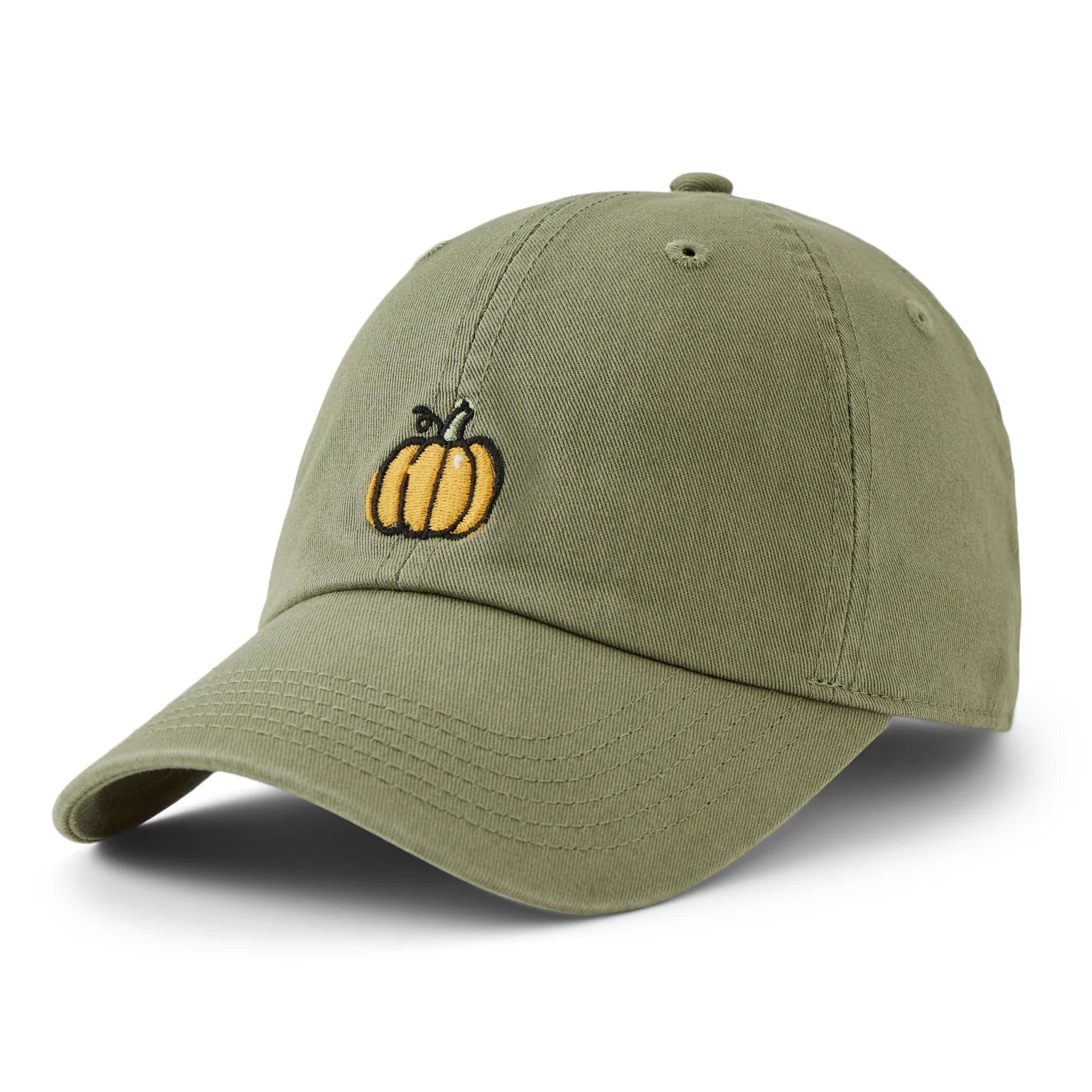 Life is Good Chill Cap Vintage Pumpkin MOSS GREEN