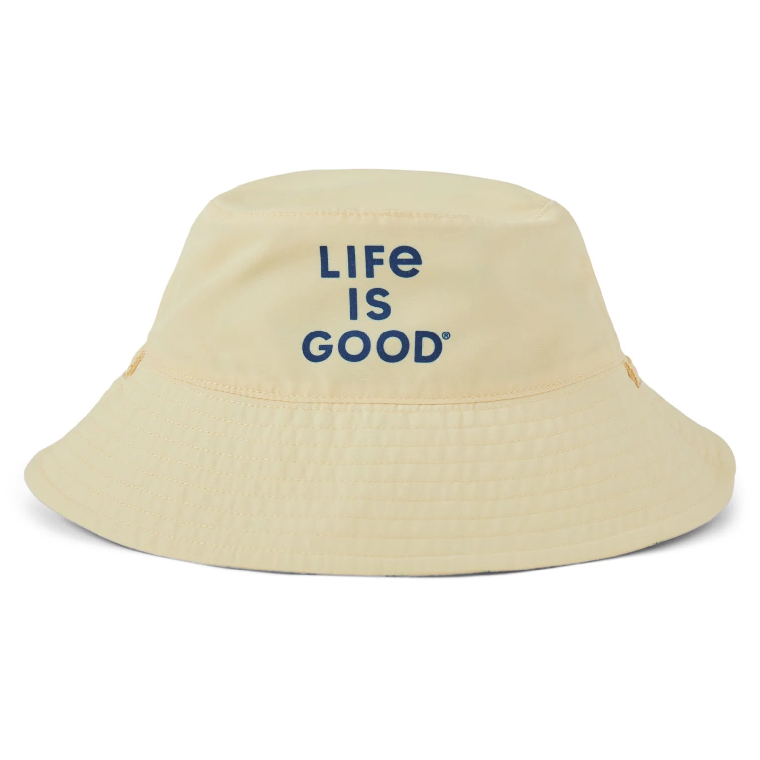 Life is Good Baby Made in the Shade Hat Playful Dogs SANDY YELLOW
