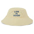 Life is Good Baby Made in the Shade Hat Playful Dogs SANDY YELLOW