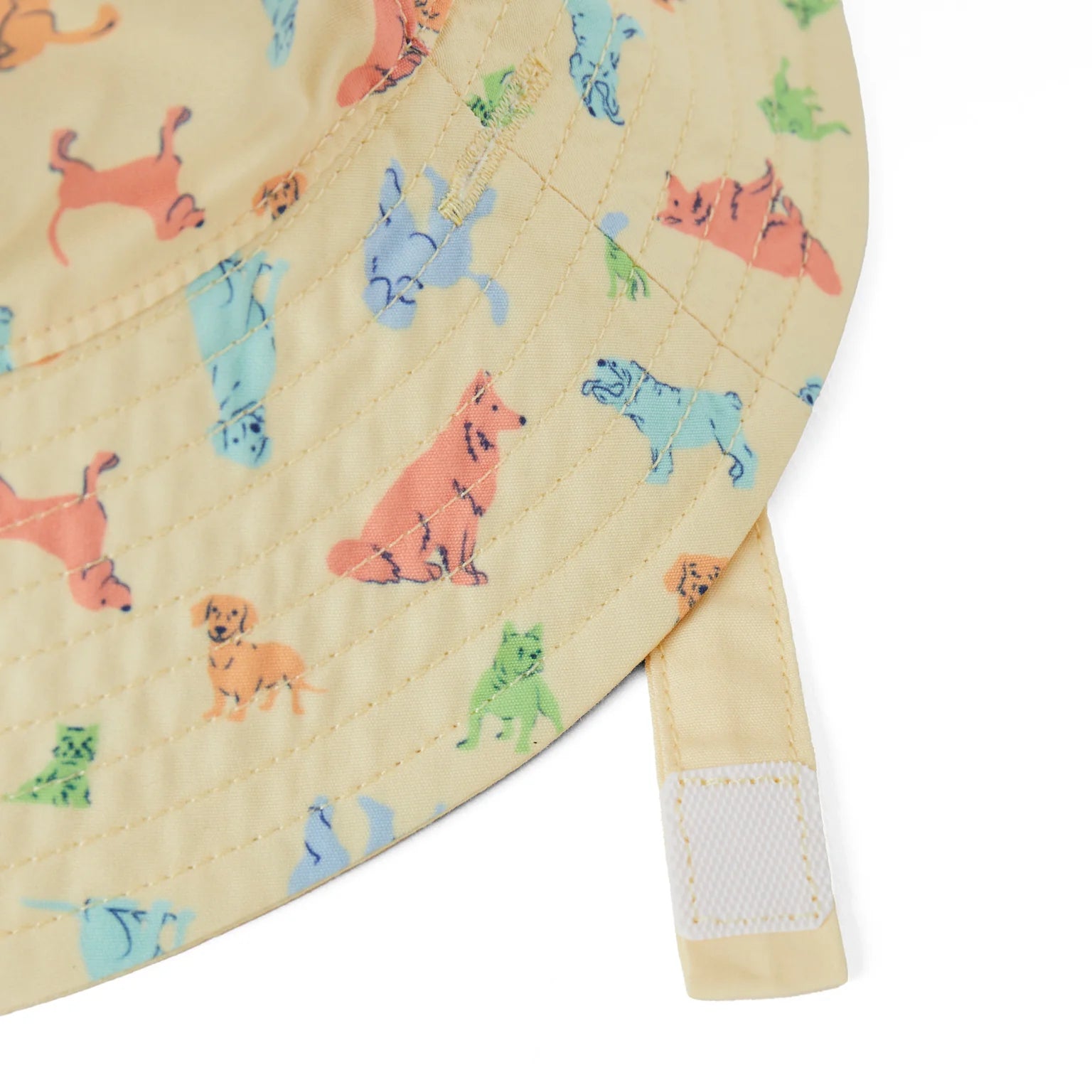 Life is Good Baby Made in the Shade Hat Playful Dogs SANDY YELLOW