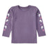 Life is Good Toddler LS Crusher Unicorn Flowers DUSK PURPLE