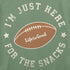 Life is Good Toddler LS Crusher Football Here for Snacks GRANITE GREEN