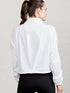 Tasc W Jet Set Ruched Windbreaker WHITE