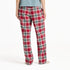 Life is Good W Sleep Pant Holiday Plaid ADIRONDACK RED