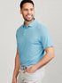 Tasc M Cloud Polo WAVES HEATHER/WHITE